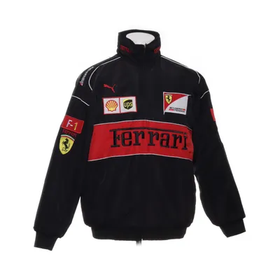 Bomberjacka (Svart, Röd, Flerfärgad) från Ferrari Bomull, Polyester