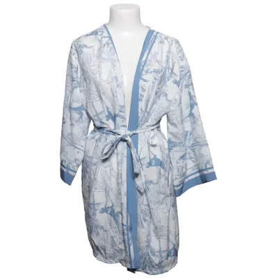 Morgenmantel (Blau, Weiß) von Zone Elasthan, Polyester