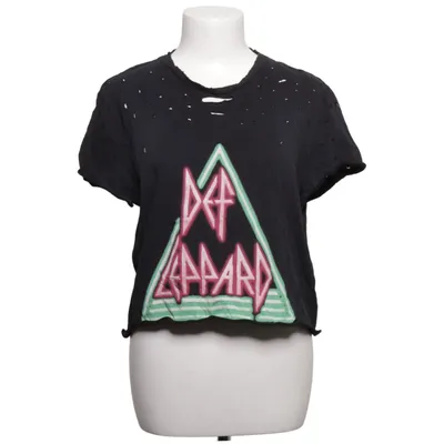 T-shirt (Zwart) van Def Leppard Katoen