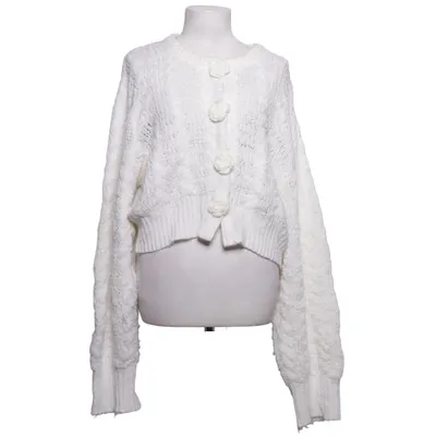 Cardigan (White) from Kimchi Blue Acrylic, Elastane, Polyamide