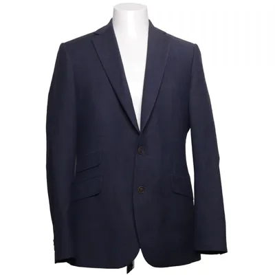 Blazer (Blue) from Morris Viscose, Wool