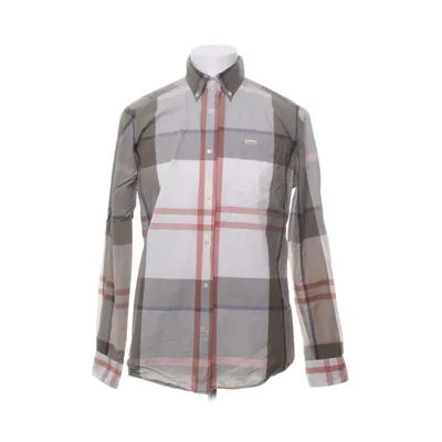 Button down shirt (White, Green) from Barbour Cotton