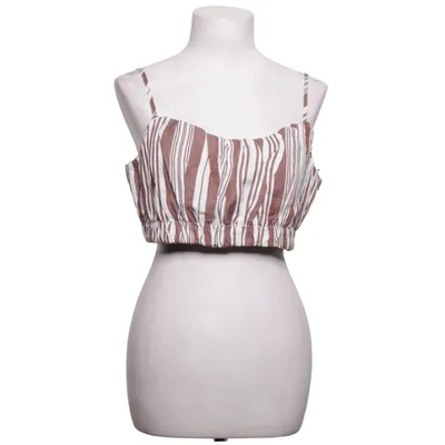 Crop top (Marron) de Lemlem x H&M Lyocell, Lin