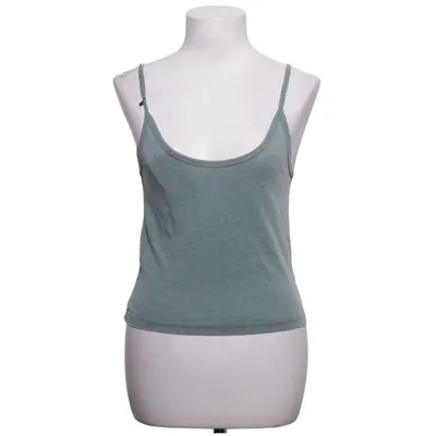 Tank Top (Green) from Brandy Melville Cotton, Polyester, Viscose