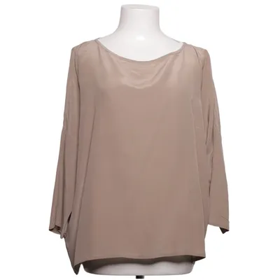 Blouse (Beige) van Toupy Zijde