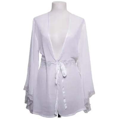 Morgenkåbe (Hvid) fra Mint & Berry Elastan, Polyamid, Polyester, Viscose