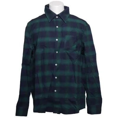 Flannel shirt (Green, Blue) from PatPat Elastane, Polyamide, Polyester