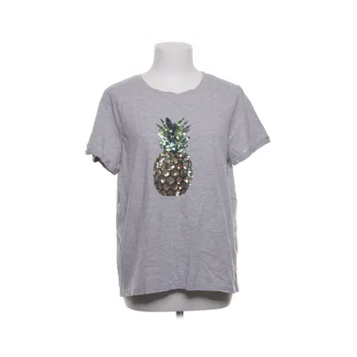 T-shirt (Grå, Flerfärgad) från Pernilla Wahlgren Bomull, Viskos