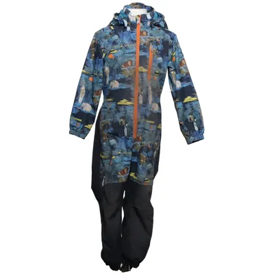 Overall (Blue, Black, Multicolored) from Lassie Polyester, Polyurethane