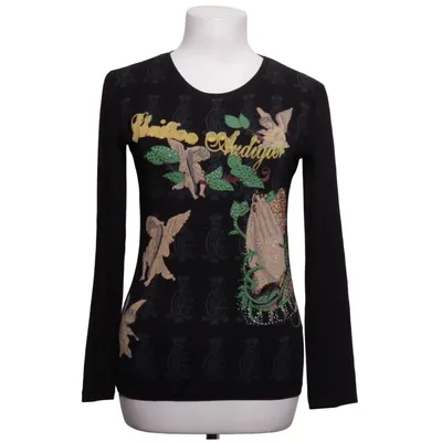 Långärmad t-shirt (Svart) från Christian Audigier