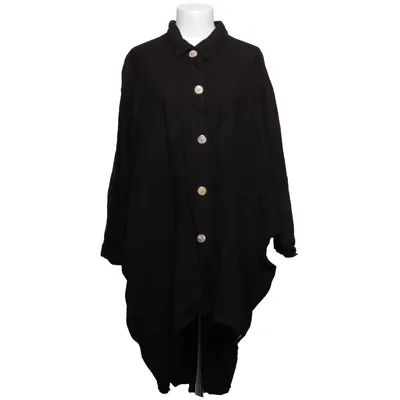 Shirt dress (Black) from Sarah Santos Linen