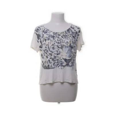 Top (White, Multicolored) from Juicy Couture Cotton, Modal