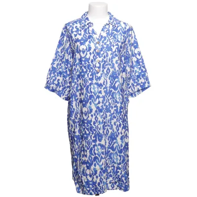 Robe (Bleu, Blanc) de Brandtex Polyamide, Viscose
