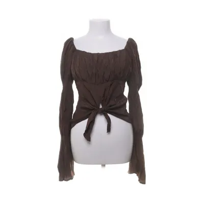 Top (Bruin) van Missguided Polyester, Viscose