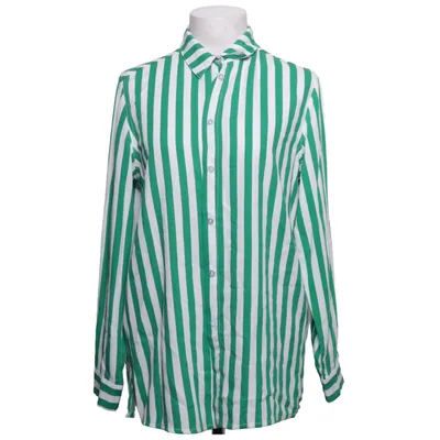 Skjorte (Grøn, Hvid) fra Women's Collection by Tchibo Polyester, Viscose