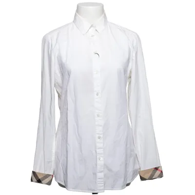 Chemise (Blanc) de Burberry Brit Coton, Élasthane
