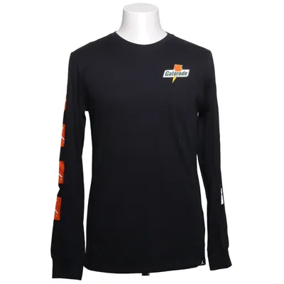 Lange mouwen shirt (Zwart, Oranje, Wit) van Nike Air Jordan