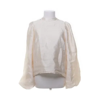 Blouse (Beige) from Pieces Polyester, Viscose