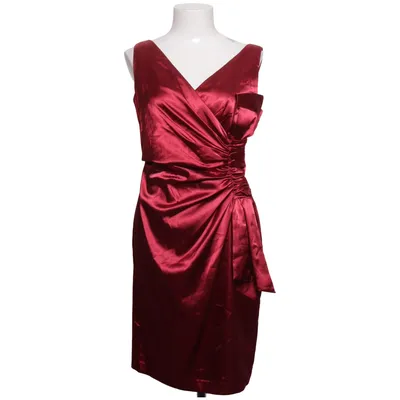 Robe de cocktail (Rouge) de M&Co Élasthane, Polyester