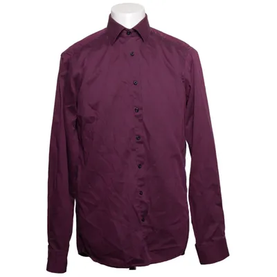 Shirt (Lila) van Dressmann Premium Collection Katoen