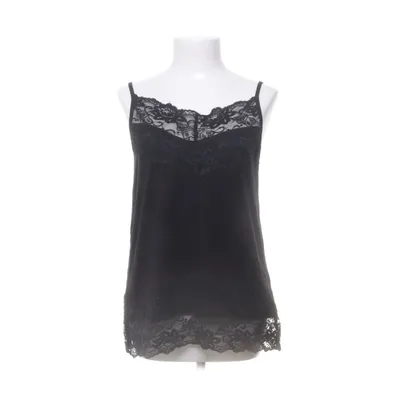 Tank Top (Black) from Zizzi Elastane, Viscose