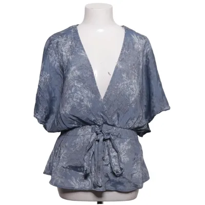 Topp (Blå, Vit) från Lee Polyester, Viskos