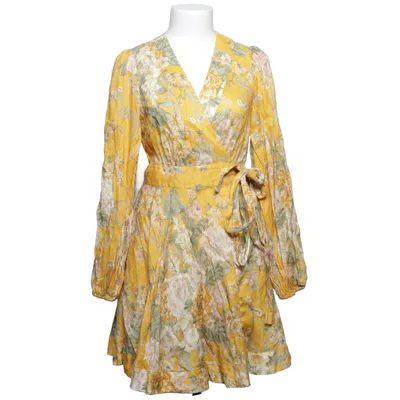 Wrap dress (Yellow, Green, White) from Zimmermann Linen