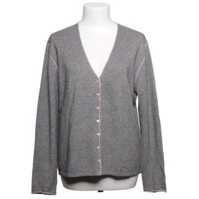 Cardigan (Grå) fra Private Industries Kashmir, Silke