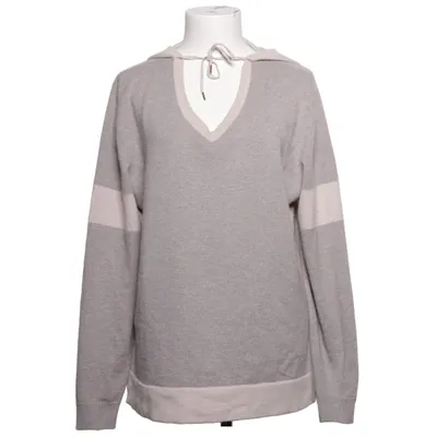 Capuchon sweater (Grijs, Beige) van Falconeri Kasjmier