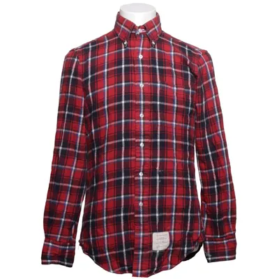 Buttondown-skjorta (Röd, Flerfärgad) från Thom Browne Bomull