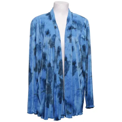 Cardigan (Blå, Sort) fra Godske Polyester