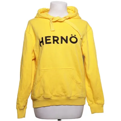 Capuchon sweater (Geel) van Herno Katoen