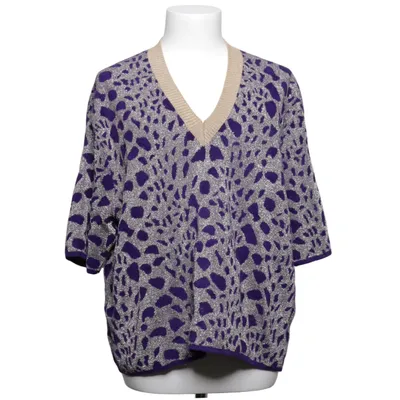 Haut (Violet, Argent) de Dries van Noten Polyamide, Polyester, Viscose