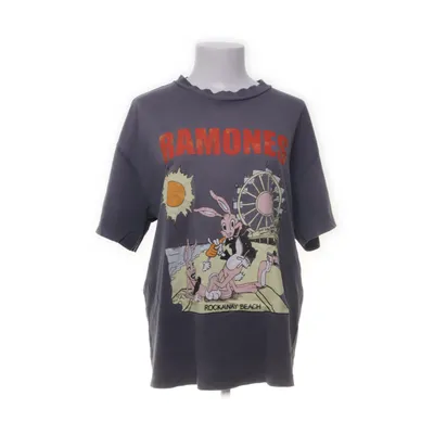 T-shirt (Gray, Multicolored) from Divided by H&M Cotton