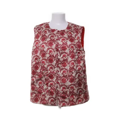 Ytterväst (Vit, Röd) från Forever 21 Polyester