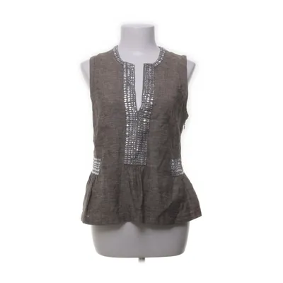 Tanktop  (Beige, Transparent) fra By Malene Birger Linned
