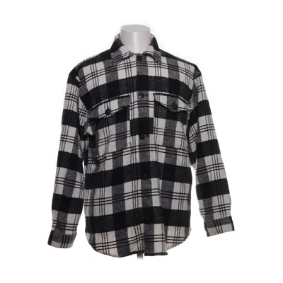 Skjortejakke (Sort, Hvid) fra Originals by Jack & Jones Polyamid, Polyester, Viscose, Uld
