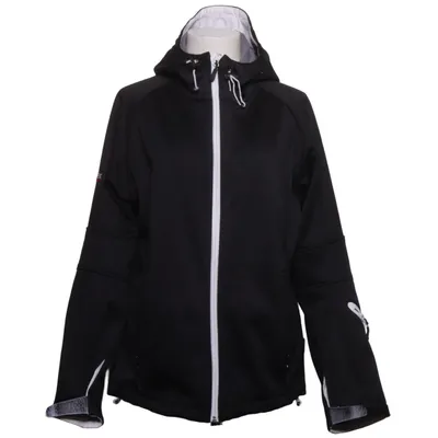 Softshell jacket (Black) from DeVal Elastane, Polyester
