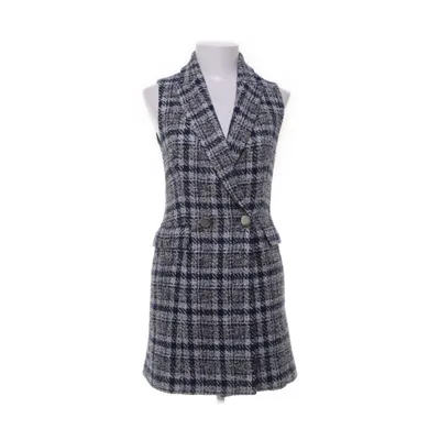 Kostymväst (Blå, Vit) från Zara Acetat, Elastan, Viskos