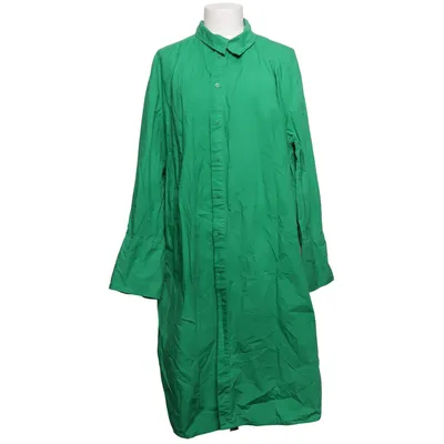 Skjortekjole (Grøn) fra H&M Bomuld