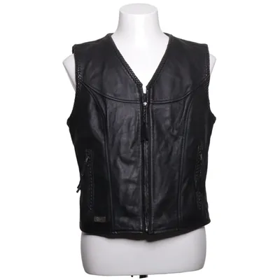 Läderväst (Svart) från Harley Davidson Skinn