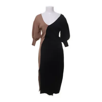 Jurk (Bruin, Zwart, Meerkleurig) van Dagmar Polyester, Viscose