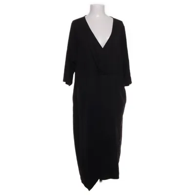 Omlottklänning (Svart) från XLNT by KappAhl Elastan, Polyester, Viskos