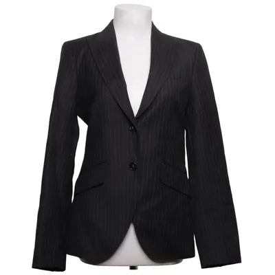 Kavaj (Grå) från Massimo Dutti Woman Polyester, Viskos