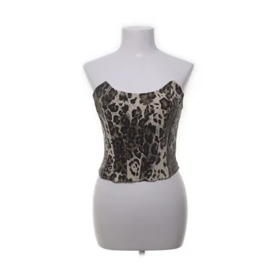 Tubtopp (Svart, Beige) från Fashion Nova Bomull, Polyester