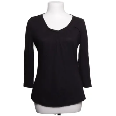 Lange mouwen shirt (Zwart) van Orwell Katoen, Modal
