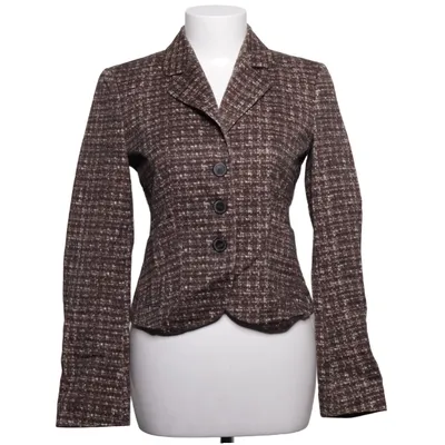Blazer (Bruin, Wit, Zwart) van Strenesse Blue Acetaat, Katoen, Cupro