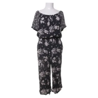 Jumpsuit (Black, Beige) from Laura Torelli Collection Viscose