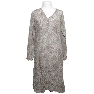 Kjole (Grå, Grøn) fra Sira Silke, Viscose