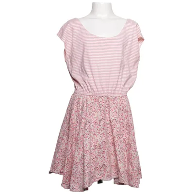 Jurk (Roze, Wit, Meerkleurig) van Rare Katoen, Polyester